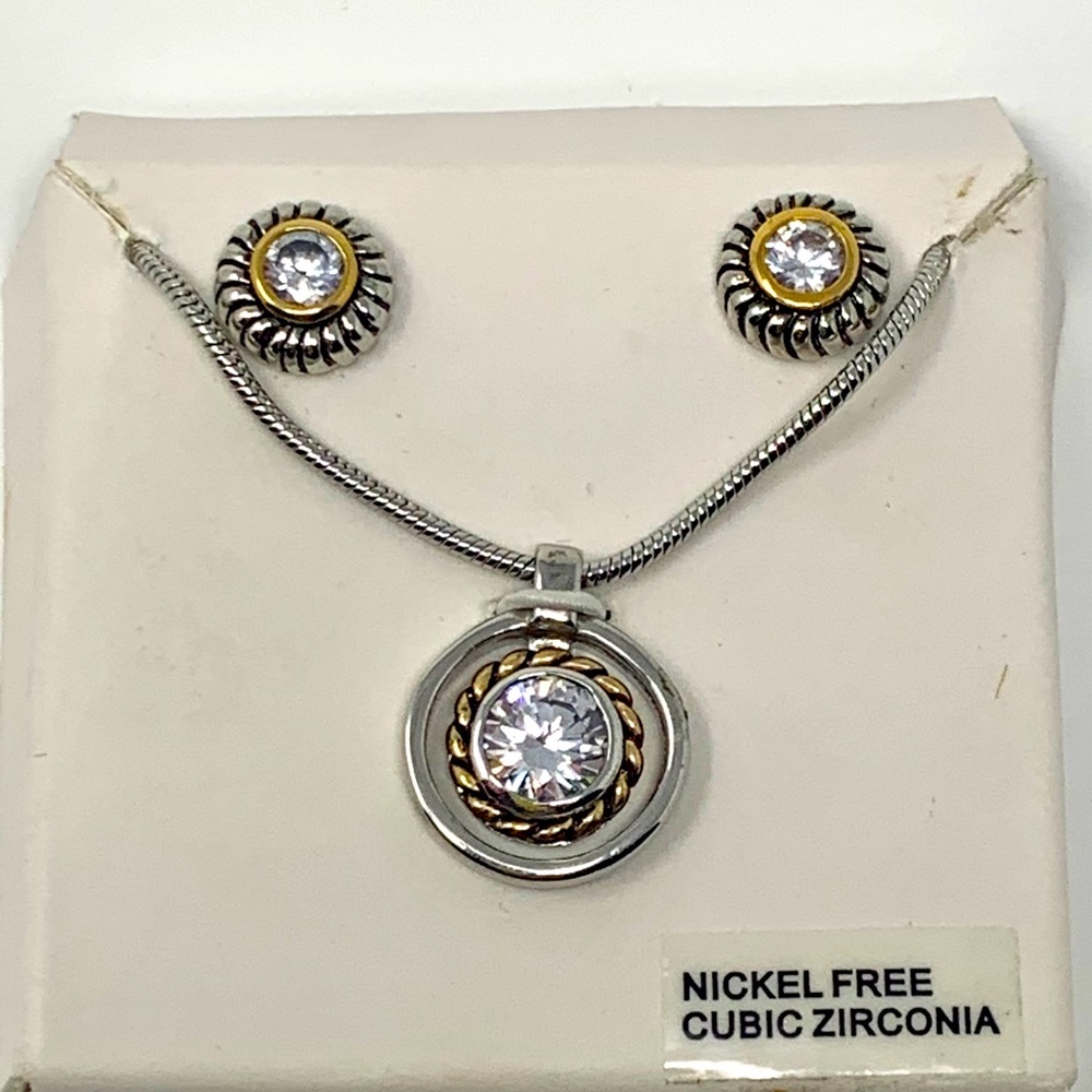 Necklace and Earrings 3 Piece Set